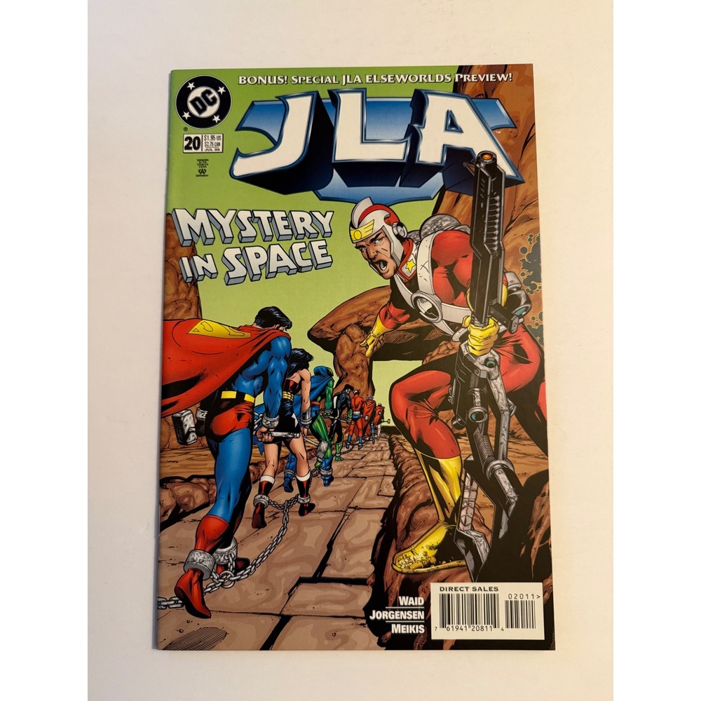 JLA 20 DC Comics 1998 Mystery in Space Adam Strange Mark Waid Arnie Jorgensen